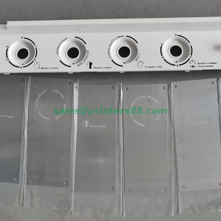 Máquina de tampografía CNC para panel de control de lavadora