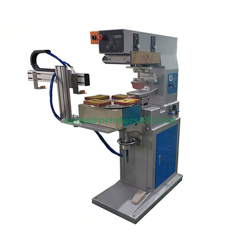 Máquina automática de tampografía de resorte (HX-400RJ/4-P)